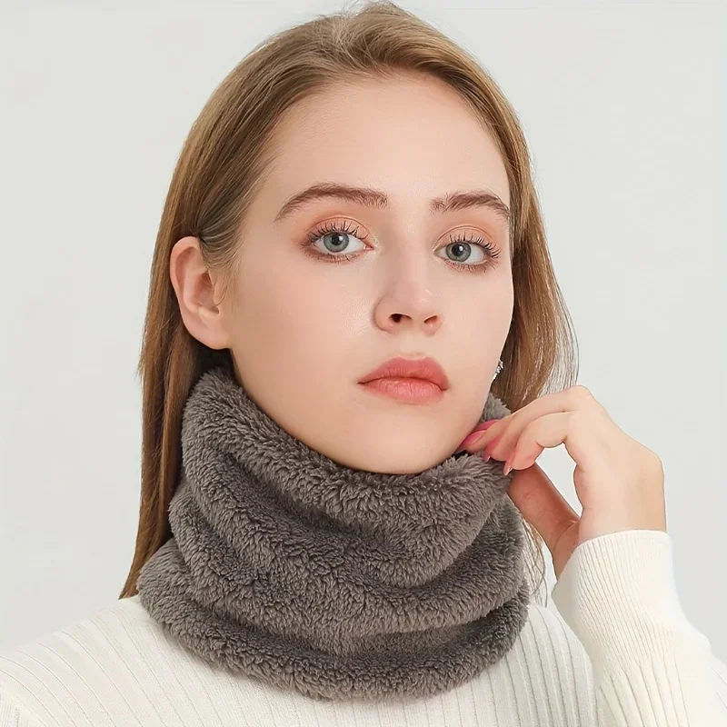Neck Gaiter Fleece - Syal Infinity Bulu Anti Angin Warna