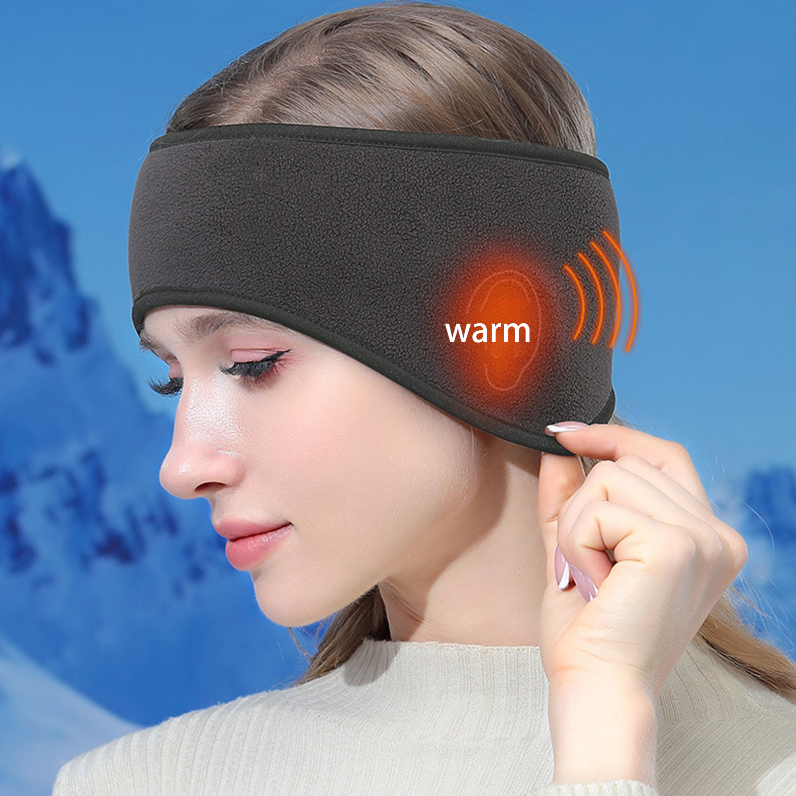 Ikat Kepala Penghangat Telinga - Fleece Ear Warmer Band ulasan dan harga
