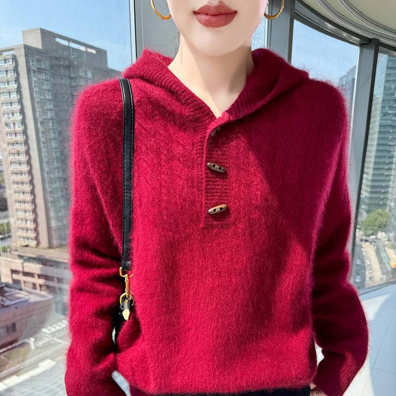 Sweater Rajut Kasmir Mink Murn - Wool Coat Peacoat ulasan dan harga