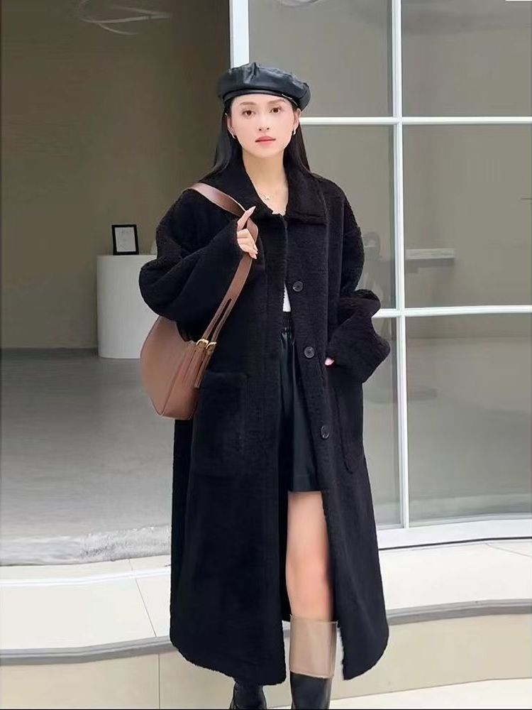Jaket Bulu Domba Panjang Model - Wool Coat Peacoat ulasan dan harga