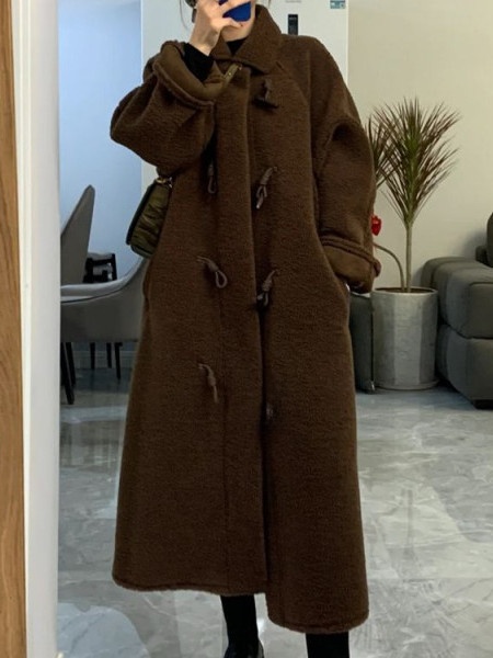 Mantel Musim Dingin Tebal Berb - Wool Coat Peacoat ulasan dan harga
